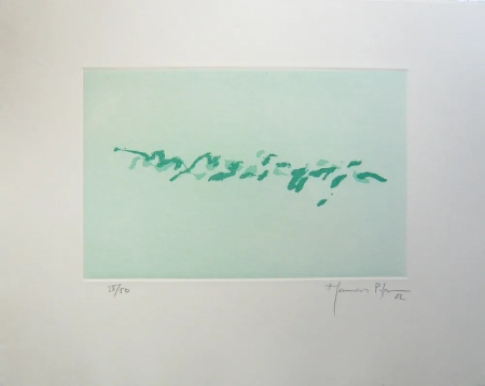 Gravura Hernandez Pijuan - PJ6