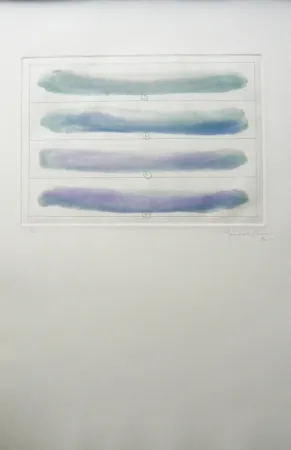 Gravura Hernandez Pijuan - Polychrome 12