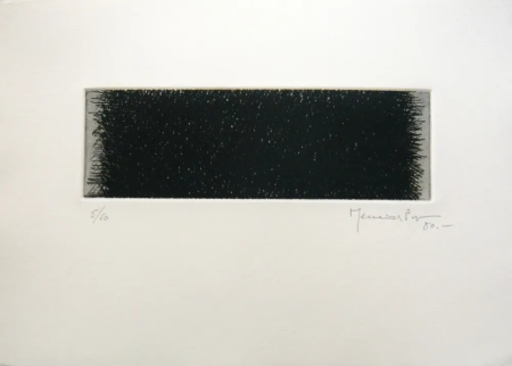 Litografia Hernandez Pijuan - Polychrome 4