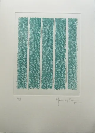 Gravura Hernandez Pijuan - Polychrome 7