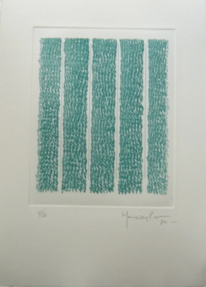 Gravura Hernandez Pijuan - Polychrome 7