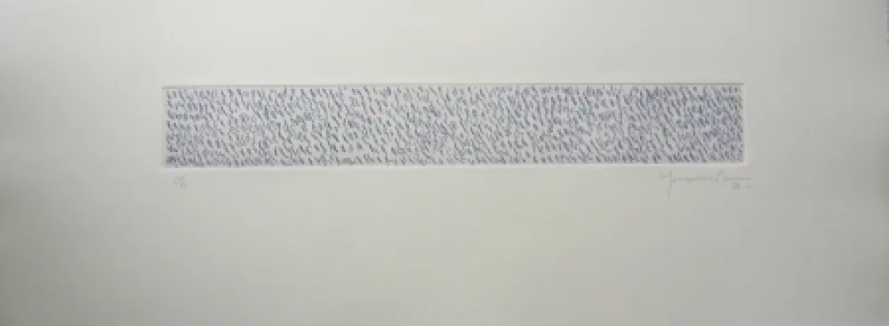 Gravura Hernandez Pijuan - Polychrome 9