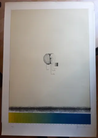 Litografia Hernandez Pijuan - Poma