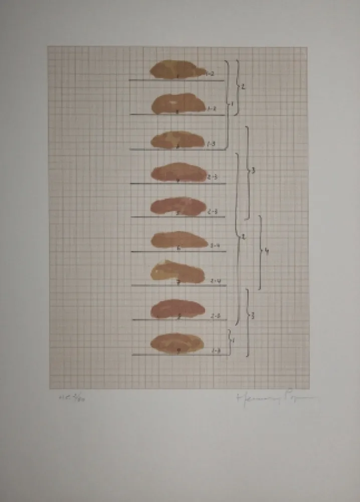 Litografia Hernandez Pijuan - Redfern