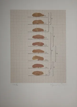 Litografia Hernandez Pijuan - Redfern