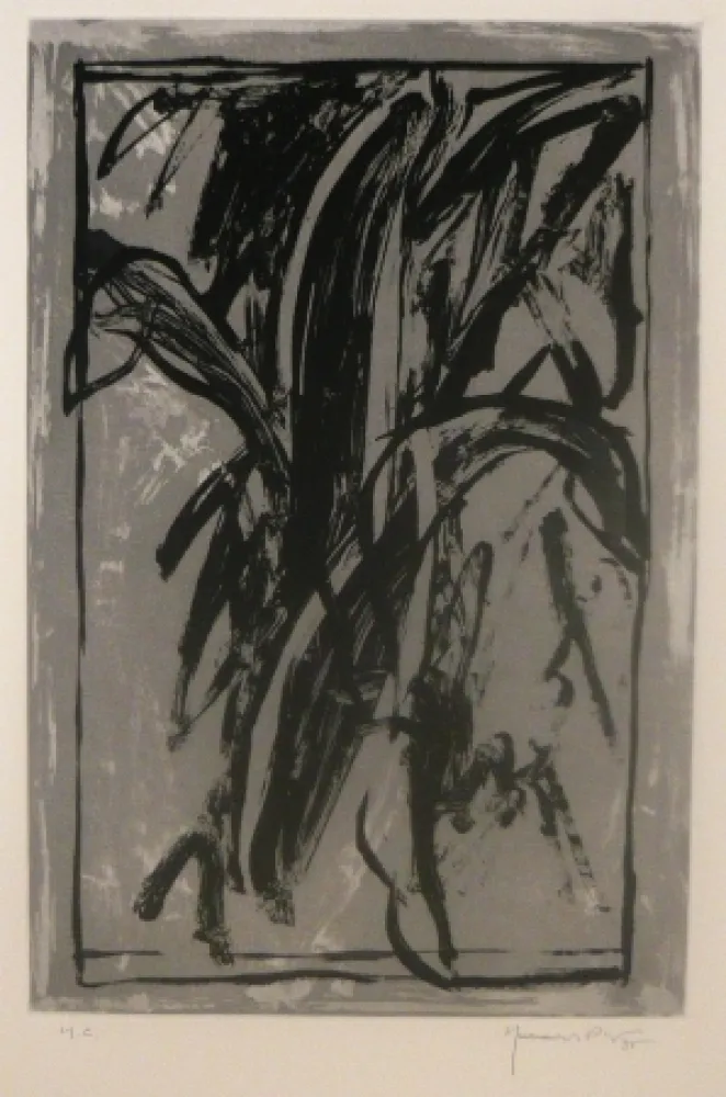 Água-Forte E Água-Tinta Hernandez Pijuan - Sans titre 13