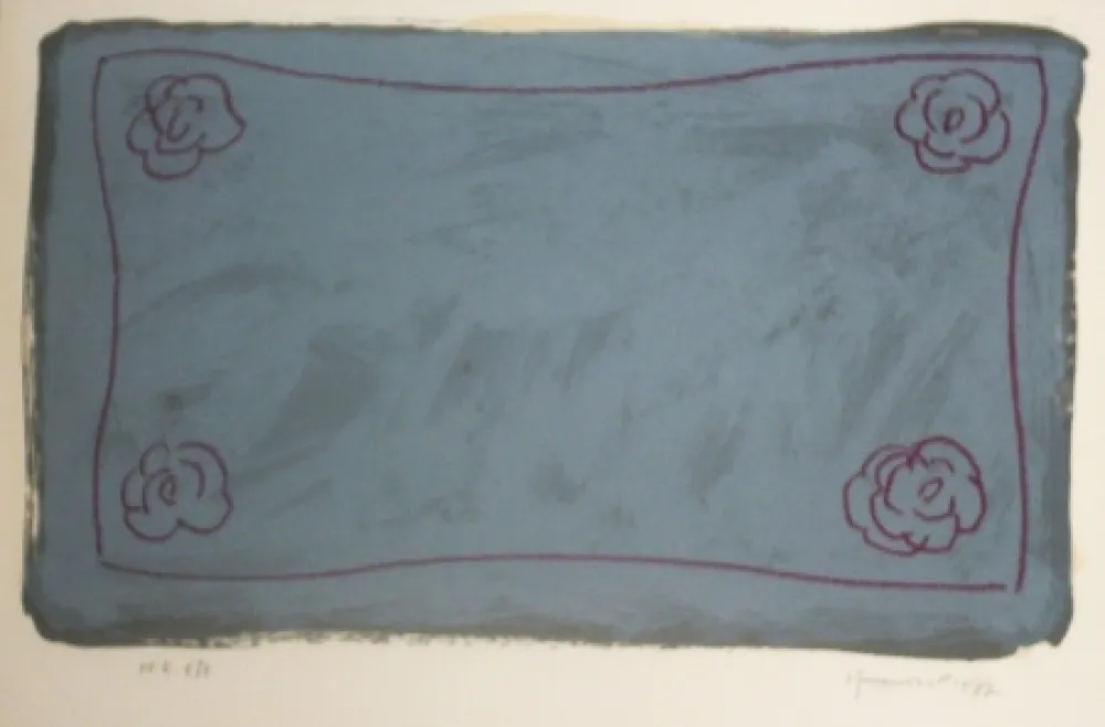 Litografia Hernandez Pijuan - Sans titre 5