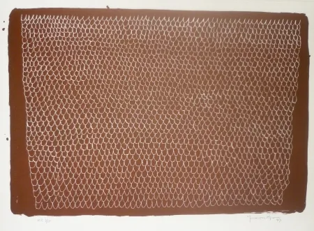 Litografia Hernandez Pijuan - Sans titre 8