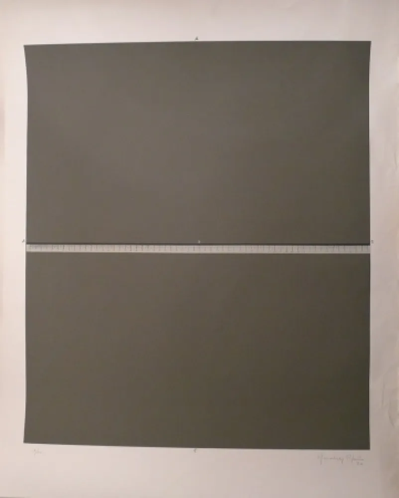 Gravura Hernandez Pijuan - Sin título