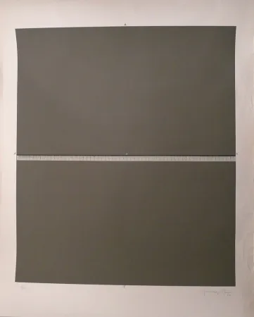 Gravura Hernandez Pijuan - Sin título