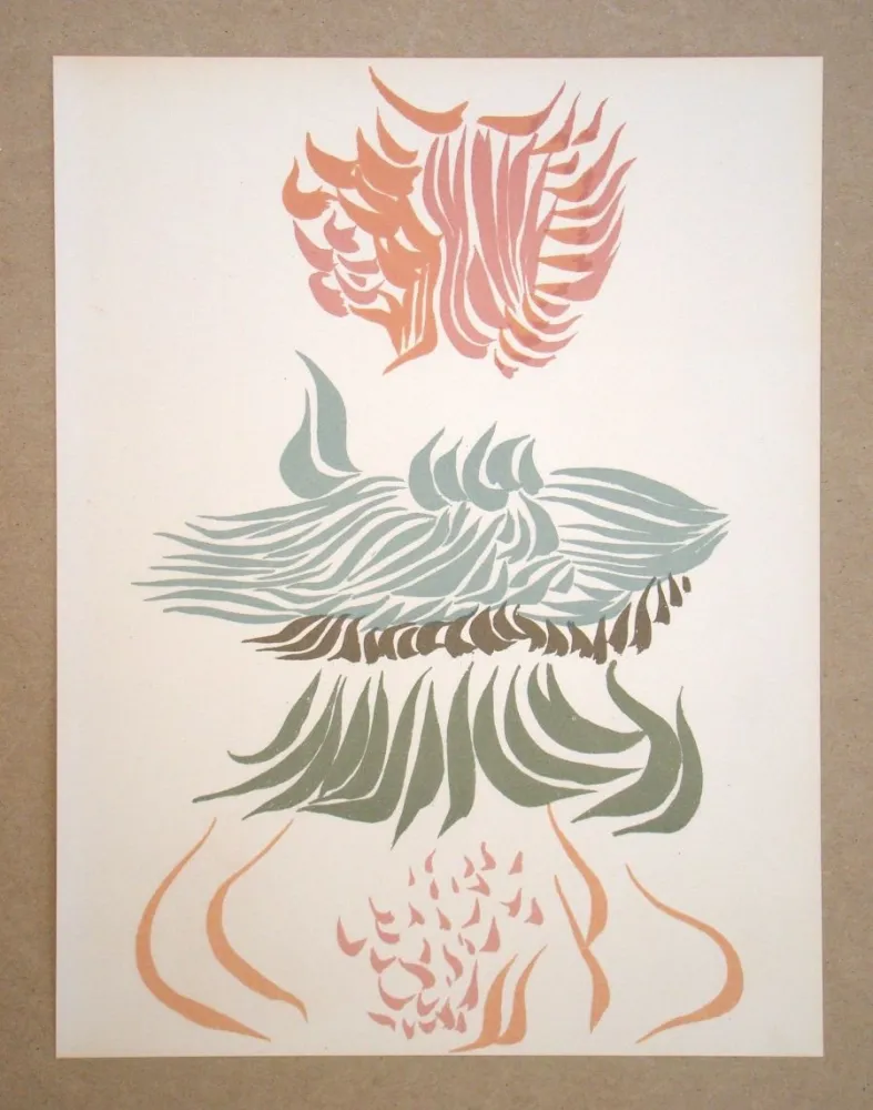 Litografia Herold - Composition abstrait