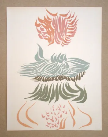 Litografia Herold - Composition abstrait
