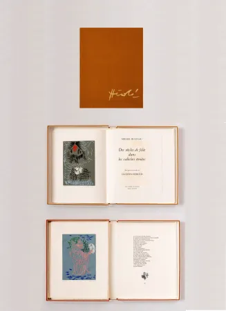 Livro Ilustrado Herold - M. Bulteau. DES SIÈCLES DE FOLIE DANS LES CALÈCHES ÉTROITES. Gravures de Jacques Hérold (1975)