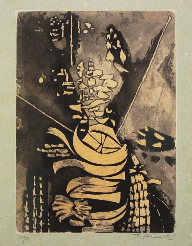 Água-Forte E Água-Tinta Herold - Paroles peintes