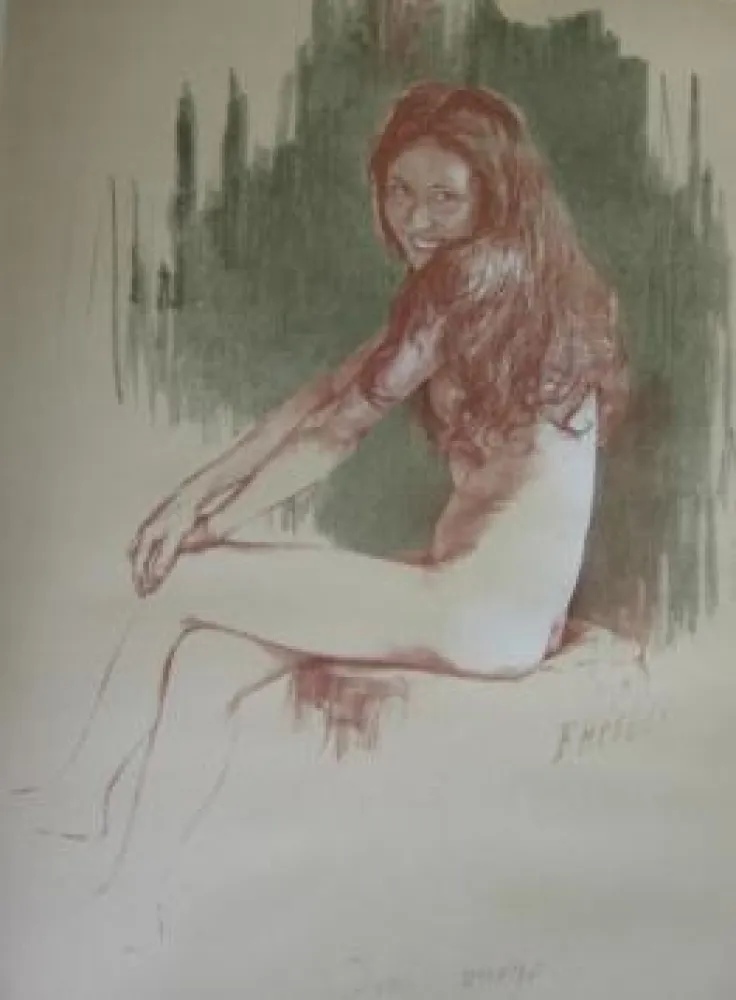 Litografia Héroux - Demi-vierge