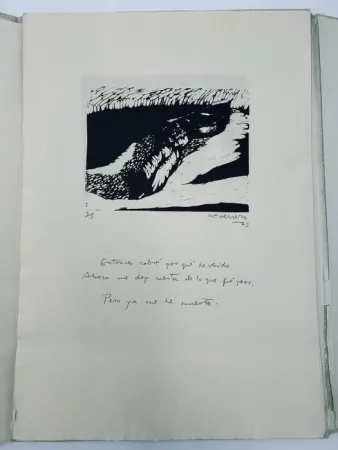 Livro Ilustrado Herrero - Fábula del hombre que quería morir y no moría y se empezó a aburrir