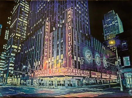 Estêncil Hicks - Radio City Music Hall