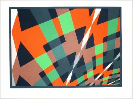 Litografia Hinterreiter - Composition 3