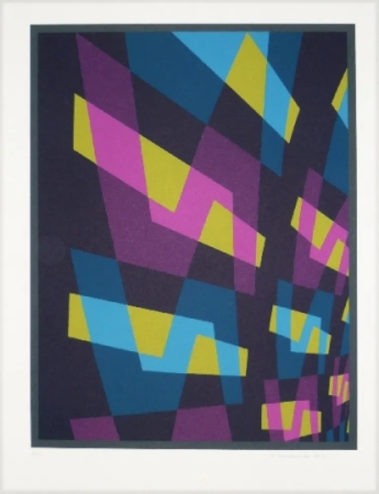 Litografia Hinterreiter - Composition 6