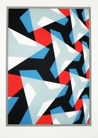 Litografia Hinterreiter - Composition 7