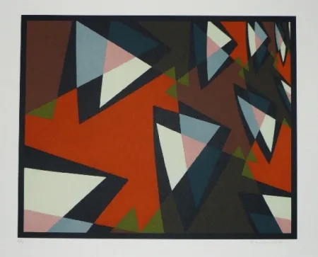 Litografia Hinterreiter - Composition