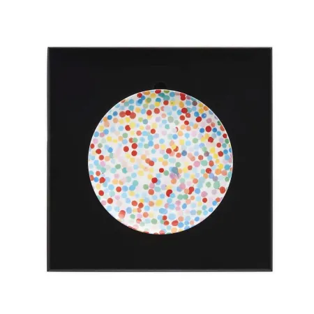 Múltiplo Hirst - All Over Dot Signed Plate