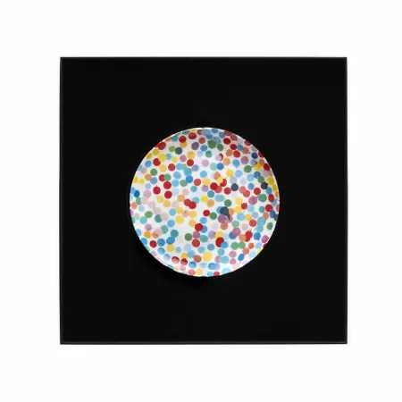 Múltiplo Hirst - All Over Dot Small Signed Plate