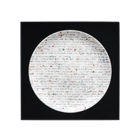 Múltiplo Hirst - All Over Text Large Plate