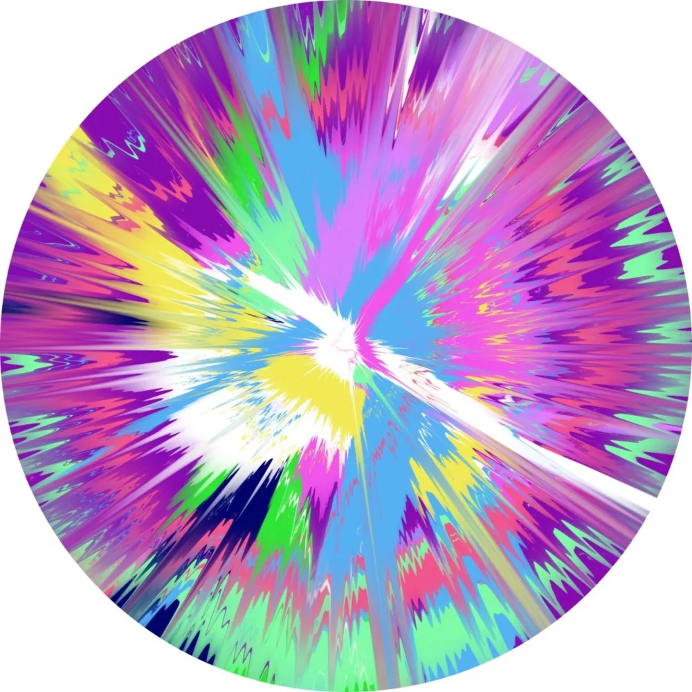 Múltiplo Hirst - Beautiful, Carefully Acquired, Richly Deserved Vapor Painting