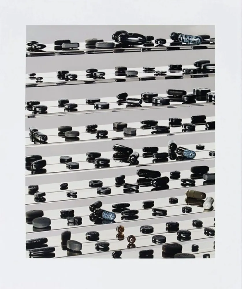 Serigrafia Hirst - Black Brilliant Utopia, 2013