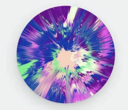 Múltiplo Hirst - H12-14 (Large) from The Beautiful Paintings