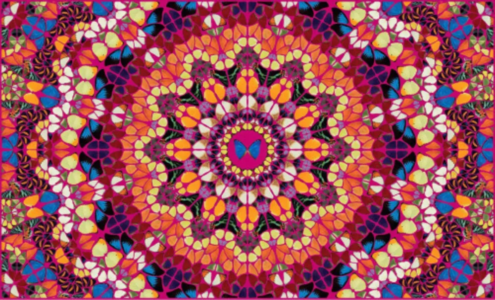 Múltiplo Hirst - Harlequin from The Kaleidoscopes H18-1