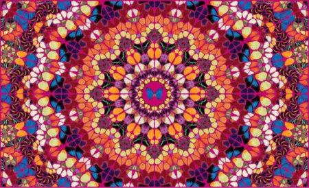 Múltiplo Hirst - Harlequin from The Kaleidoscopes H18-1