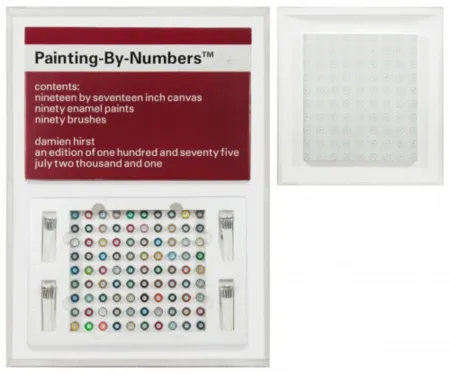 Múltiplo Hirst - Painting by Numbers