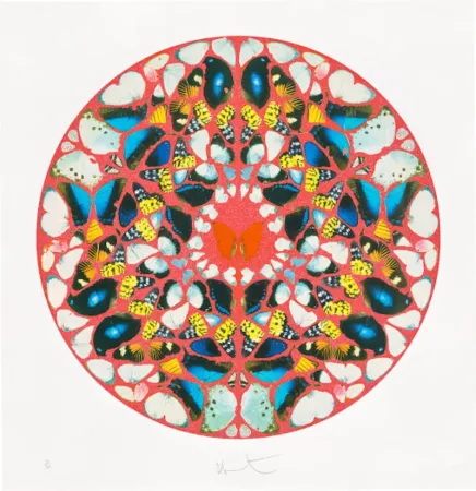 Serigrafia Hirst - Psalm: Domine, Ne In Furore