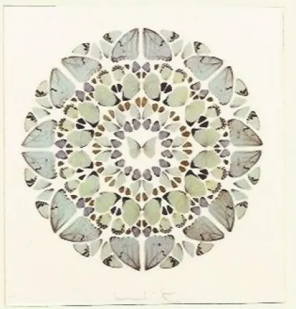 Serigrafia Hirst - Psalm Print, Exaudi, Domine (Diamond dust)