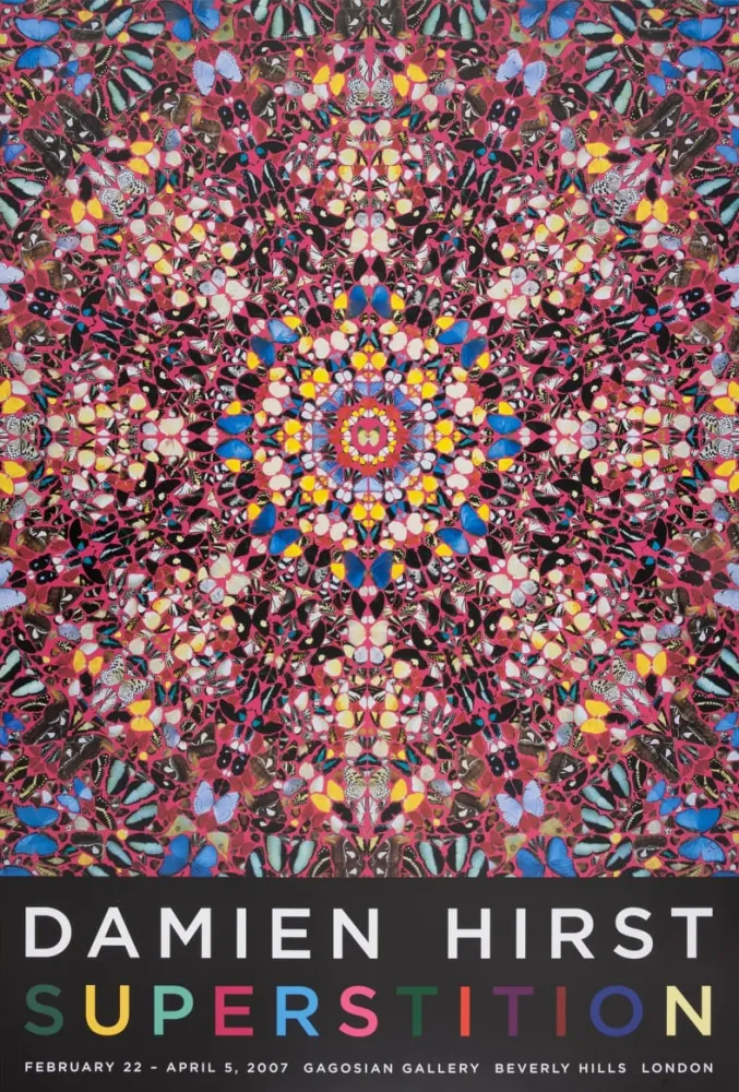 Cartaz Hirst - Superstition