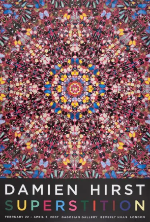 Cartaz Hirst - Superstition