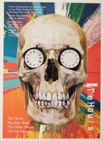 Litografia Hirst - TESCHIO THE HOURS