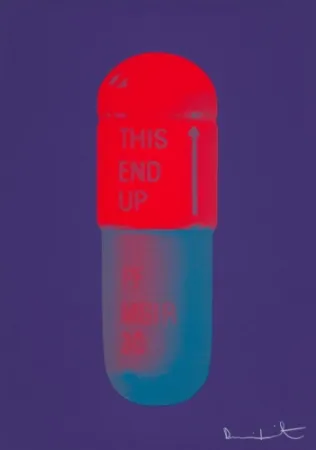 Múltiplo Hirst - The Cure (violet/electric red/powder blue)