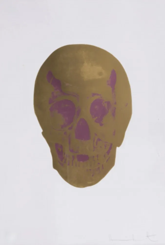 Múltiplo Hirst - The Dead (Oriental Gold / Loganberry Pink Skull)