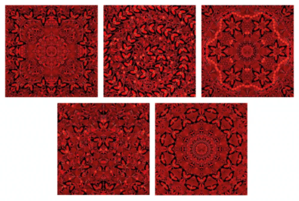 Múltiplo Hirst - The Empresses (set of 5)