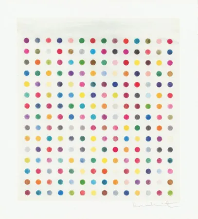 Múltiplo Hirst - Untitled B Spot Drawing