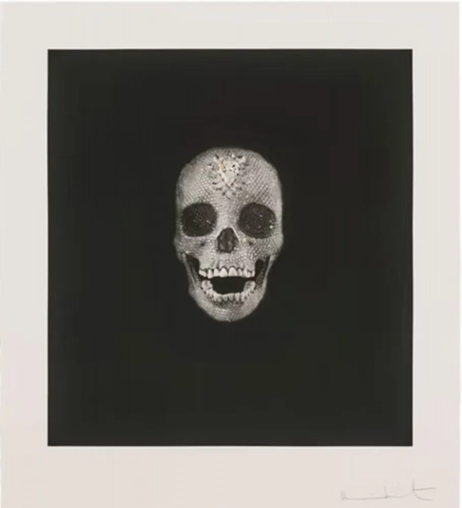 Múltiplo Hirst - Victory Over Death Hand Finished Print