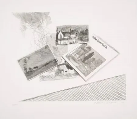 Água-Forte E Água-Tinta Hockney - For John Constable