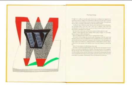 Múltiplo Hockney - Hockney's Alphabet. 1991. Signed. 