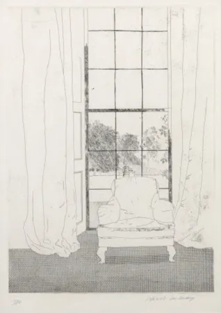 Gravura Hockney - Home