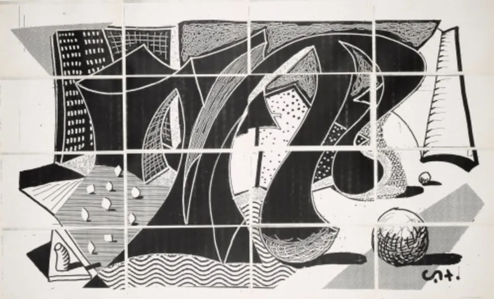 Múltiplo Hockney - Hotel By The Sea