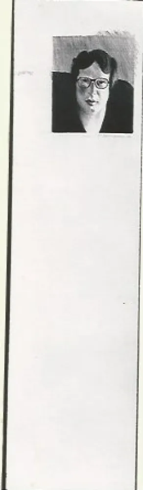 Litografia Hockney - Michael Crichton