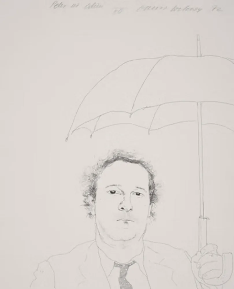 Água-Forte E Água-Tinta Hockney - The Restaurateur - Peter At Odins